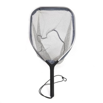 A&M N10 Landing Net Rubber Coated Grey